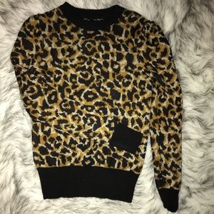 Cheetah sweater
